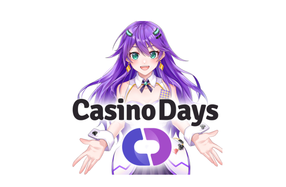 カジノデイズ(Casino Days)の入金不要ボーナス紹介！遊べるゲームも解説