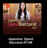 Japanese Speed Baccarat